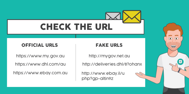 Scam URL Link Examples